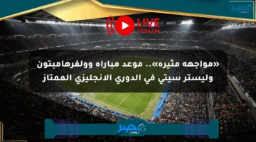 «مواجهة مثيرة».. موعد مباراة وولفرهامبتون وليستر سيتي في الدوري الإنجليزي الممتاز